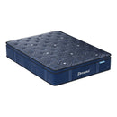 DreamZ Spring Mattress Bed Euro Top Pocket Spring Medium Firm Foam 30cm Queen