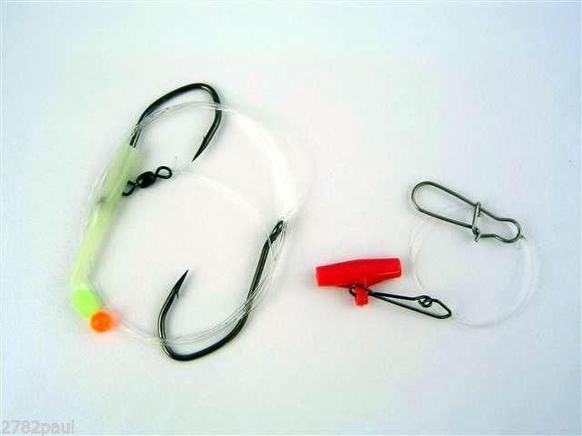 Wilson Breakaway Gummy Rig 2 X 4/0 Deep V - With Breakaway Sinker/Line 60lb