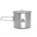 TERRAN Titanium Pot with Long Handle 1100ml