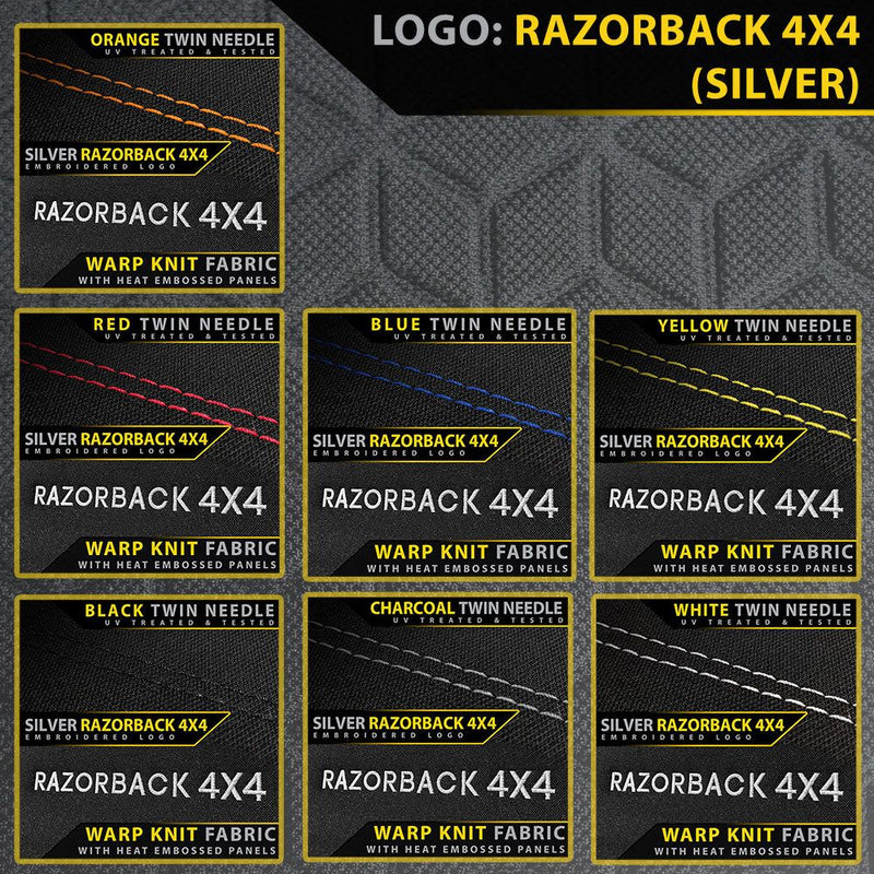 Isuzu D-MAX RG Premium Neoprene Rear Row Seat Covers