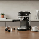 Spector Coffee Machine Electric Espresso Maker Grinder 20 Bar Milk Frother Black