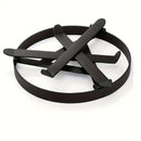 Heavy-Duty Foldable Fire Pit Tripod Stand