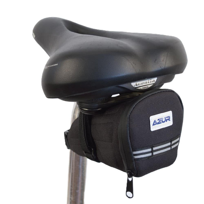 Azur Black XS Lightweight Bike Saddle Bag
