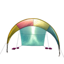 Rainbow Suncover Beach Tent - Patented Design, 10.5' x 11.5', Fits 4-6 Adults