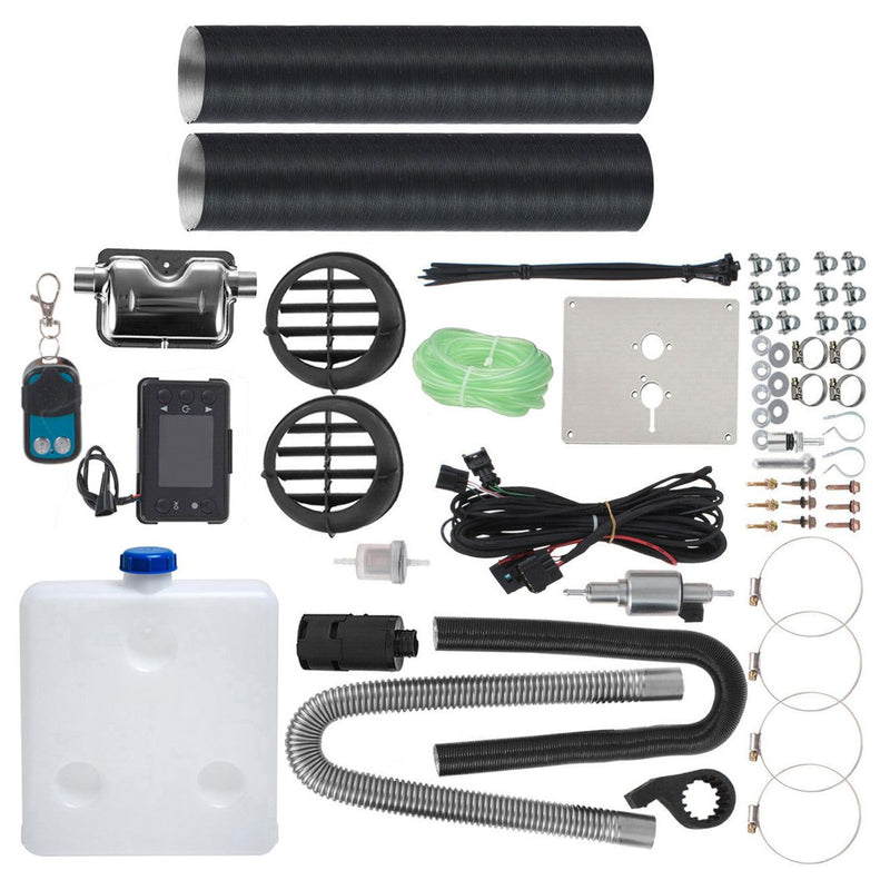 5kW Diesel Air Heater Full Installation Kit (2-Year Warranty)