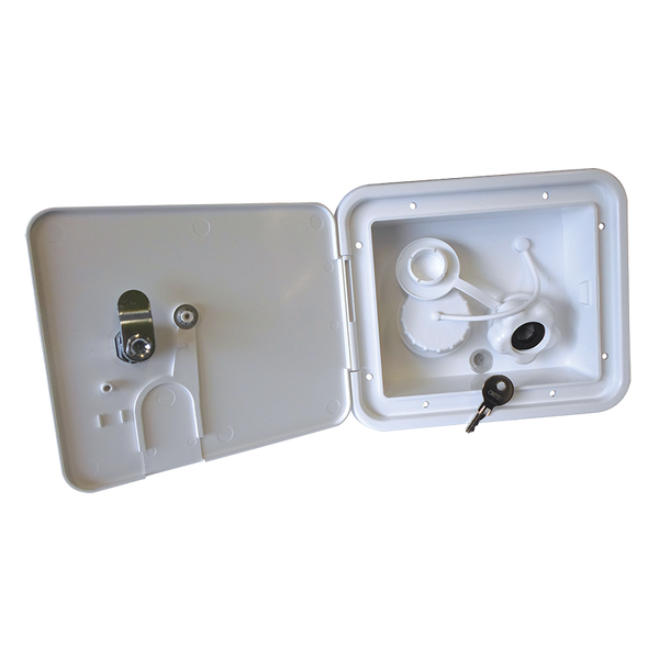 Jayco Dual Lockable Water Filler With Plastic Valve