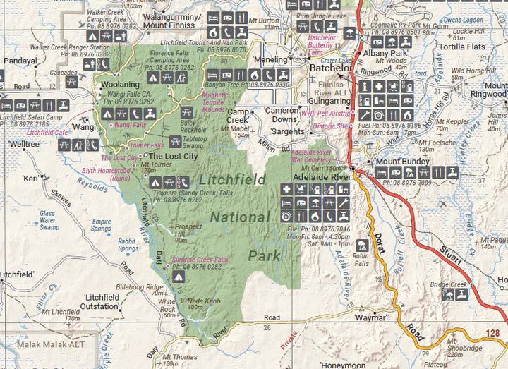 HEMA Maps -Top End and Gulf Map