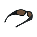 Ugly Fish Unbreakable PU5933 Black Frame/Brown Lens Wrap Polarised Sunglasses
