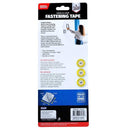 Adhesive Tape Square Hook & Loop Large 30mm x 30mm