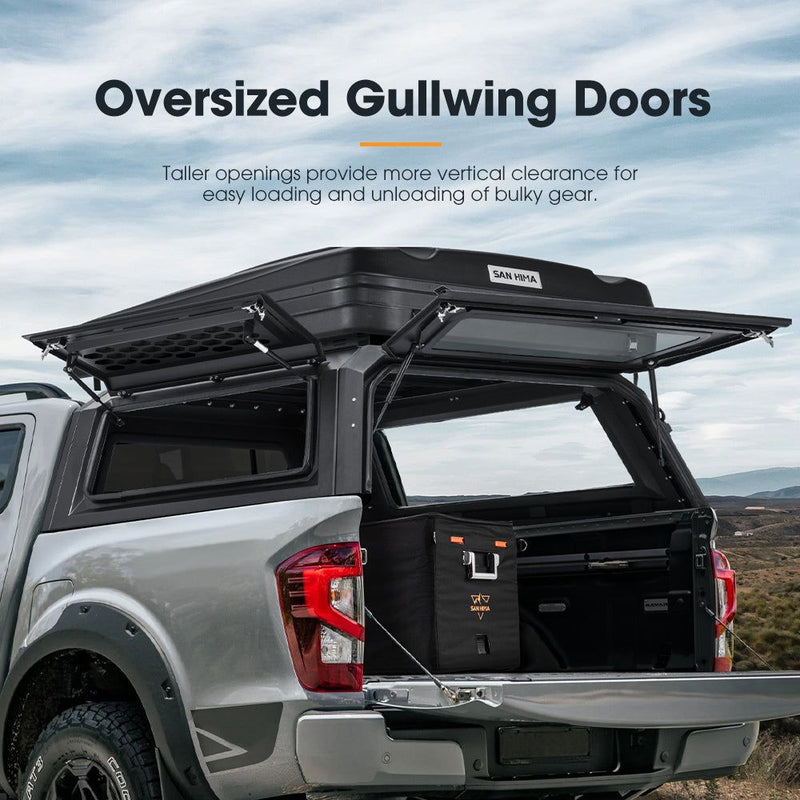 San Hima UTE Steel Canopy For Nissan Navara NP300 2015–2020 Dual Cab