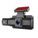 2K 1440P WiFi Dual Lens Dash Cam with Night Vision Black