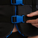 Jobe Dual 4 Buckle Unisex Adult Nylon Entry-Level 50N Life Jacket Vest (Blue)