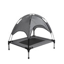 Pawz Pet Trampoline Bed Dog Cat Elevated Hammock With Canopy Raised Heavy Duty S