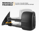 Pair Extendable Towing Mirrors Gen1 for Toyota Prado 150 Series 2009 - 2019