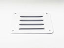 Ventilation Grill Louvre White 100mm x 75mm