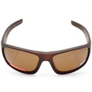 Dirty Dog Muffler Satin Brown/Brown Polarised Men's Sunglasses