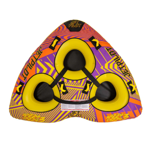 JET PILOT WIZZY DIZZY 3 TOWABLE OR/PU