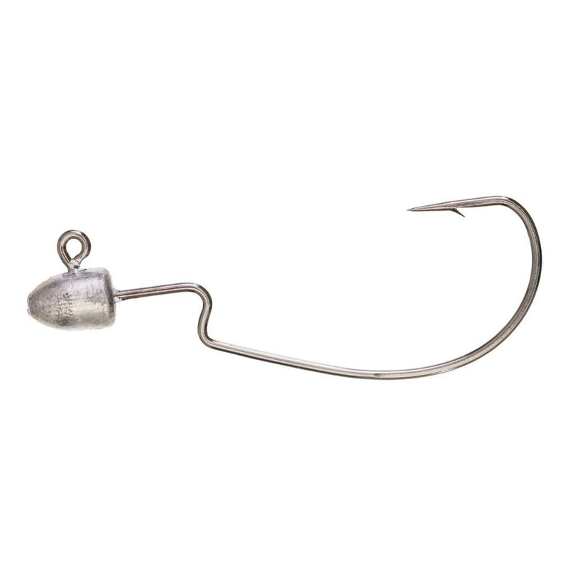 5 Pack of 1/8oz Size 3/0 Bite Science Substrike DC Weedless Jigheads