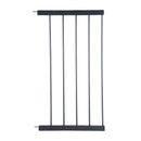 Levede Baby Safety Gate Adjustable Pet Stair Barrier 45cm Door Extension Black