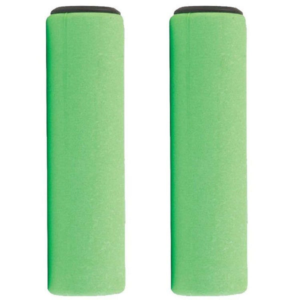 Azur 130mm Shock Absorbing Silicon Bike Handlebar Grips NEON GREEN