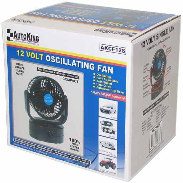 AutoKing 12 Volt Oscillating Fan