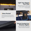 San Hima Kalbarri Side Rooftop Tent Hardshell With Ladder Waterproof Camping 4WD