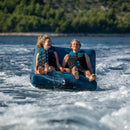 Jobe Infinity Switch Multi Position 2-Person Lounge or Towable Tube (Teal)