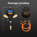 San Hima 2-Way Digital Tyre Inflator Car Air Compressor 250 PSI Tire Gauge Hose