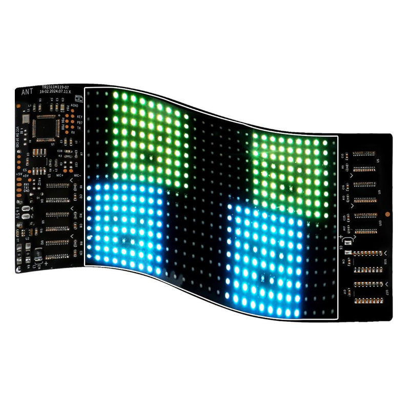 Emitto Programmable LED Sign 70x173mm Matrix Panel Foldable Message Display