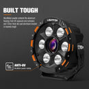 Pair 7inch Osram Laser LED Driving Lights 1Lux @ 1,796m 15,208Lumens