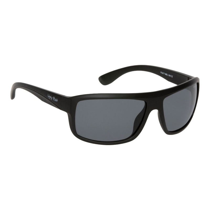 Ugly Fish P3477 Basic Polarised Adult Sunglasses with Smoke Lens