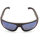 Dirty Dog Anvil Satin Black/Grey-Blue Mirror Polarised Unisex Sunglasses