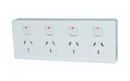 Deep Quad Power Point - Double Pole