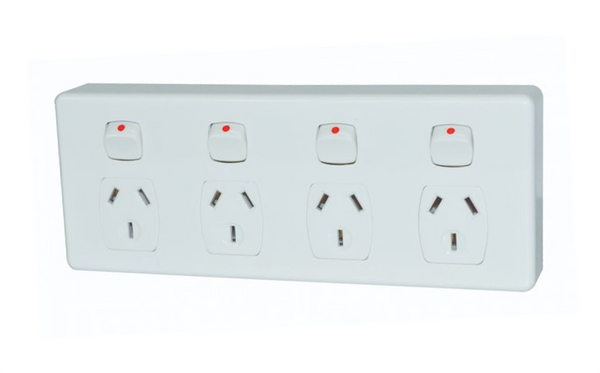 Deep Quad Power Point - Double Pole