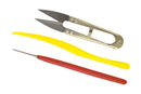 3 Pce Rod Building Tool Kit -1 x Burnishing Tool, 1 x Clippers & 1 x Thread Pick