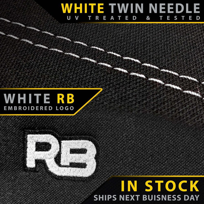 Toyota Hilux 8th Gen Retro Premium 2x Front Seat Covers (In Stock)