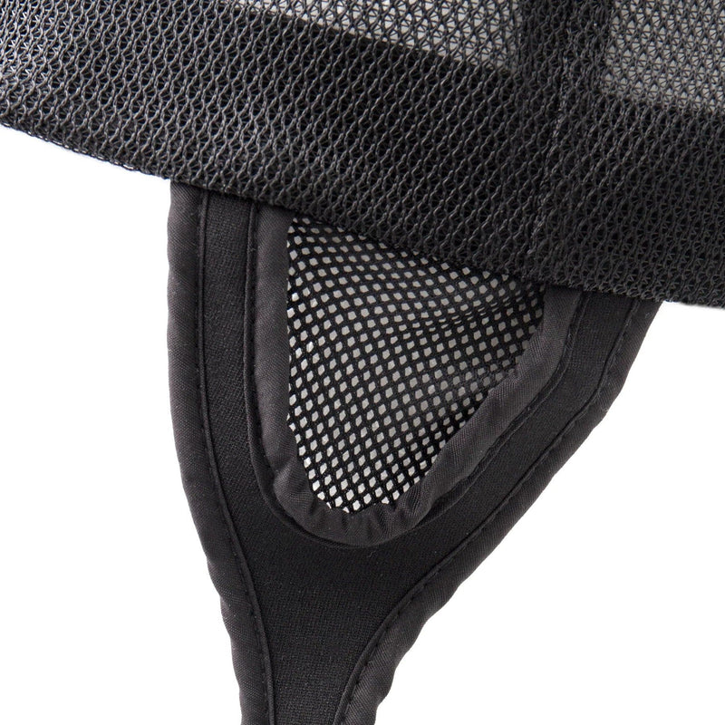 Ocean & Earth Kuta Adult Mesh Trucker Cap with Chin Strap - Black