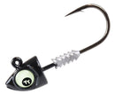 3 Pack of TT Fishing Big EyeZ Black Jigheads with Glow Eyes