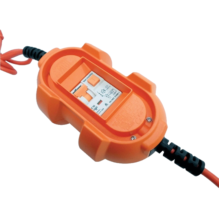 Ampfibian Mini 15AMP to 10AMP Power Adapter with RCD w/overload