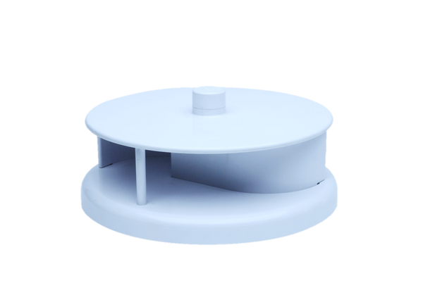 OZVENT Rotary Vent White PVC