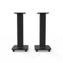 Kanto SX22 22" Tall Fillable Speaker Stands with Isolation Feet - Pair, Black
