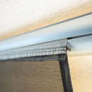 Aussie Traveller Sunblocker Long Side Wall - Black - 4.27m (15')