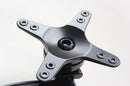 Dual arm LCD TV bracket with 2 mounting brackets