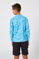 Jet Pilot Rashie Youth Ls Hydro Blue