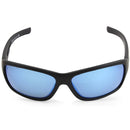Dirty Dog Slab Satin Black/Ice Blue Mirror Polarised Men's Sunglasses