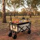 All-Terrain Folding Trolley with Table