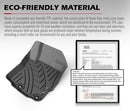 KIWI MASTER 3D TPE Car Floor Mats Liner fit Mitsubishi Outlander MY 2007-2021