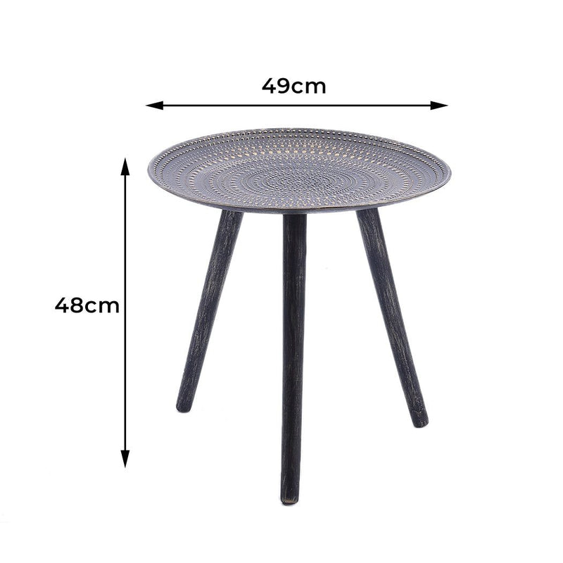 Levede Side Table Coffee Bedside End Tables Antique Storage Modern Plant Stand