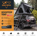 San Hima Kalbarri Lite Gen 2 Rooftop Tent Grey+130W Solar Panel+Ladder & Rack