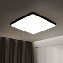 Emitto Ultra-Thin 5cm LED Ceiling Down Light Surface Mount Living Room Black 27W